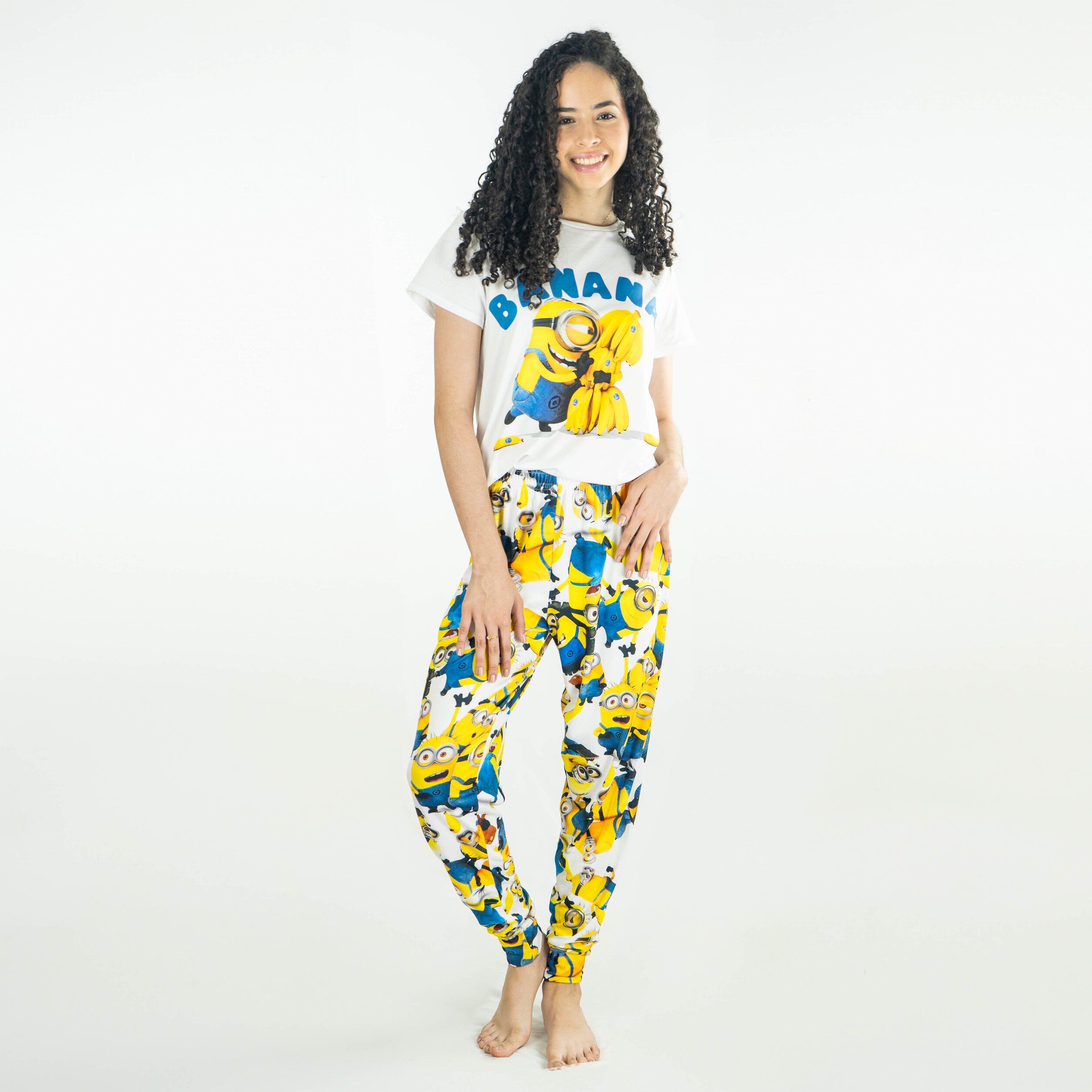 Pijama minions mujer shops