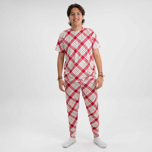 PIJAMA MERRY CHRISTMAS PARA HOMBRE (CONJUNTO SUBLIMADO PANTALÓN)