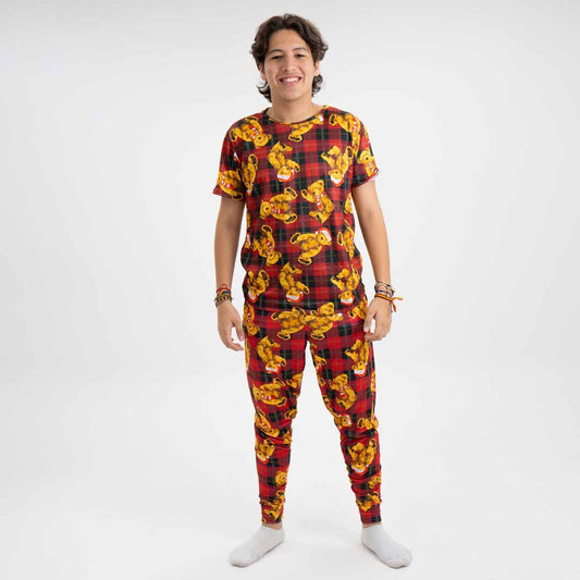 PIJAMA OSITO PARA HOMBRE (CONJUNTO SUBLIMADO PANTALÓN)