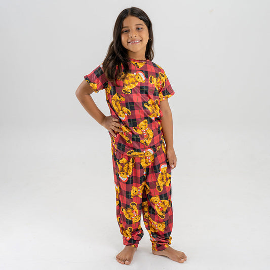 PIJAMA OSITO PARA NIÑO/NIÑA (CONJUNTO SUBLIMADO PANTALÓN)