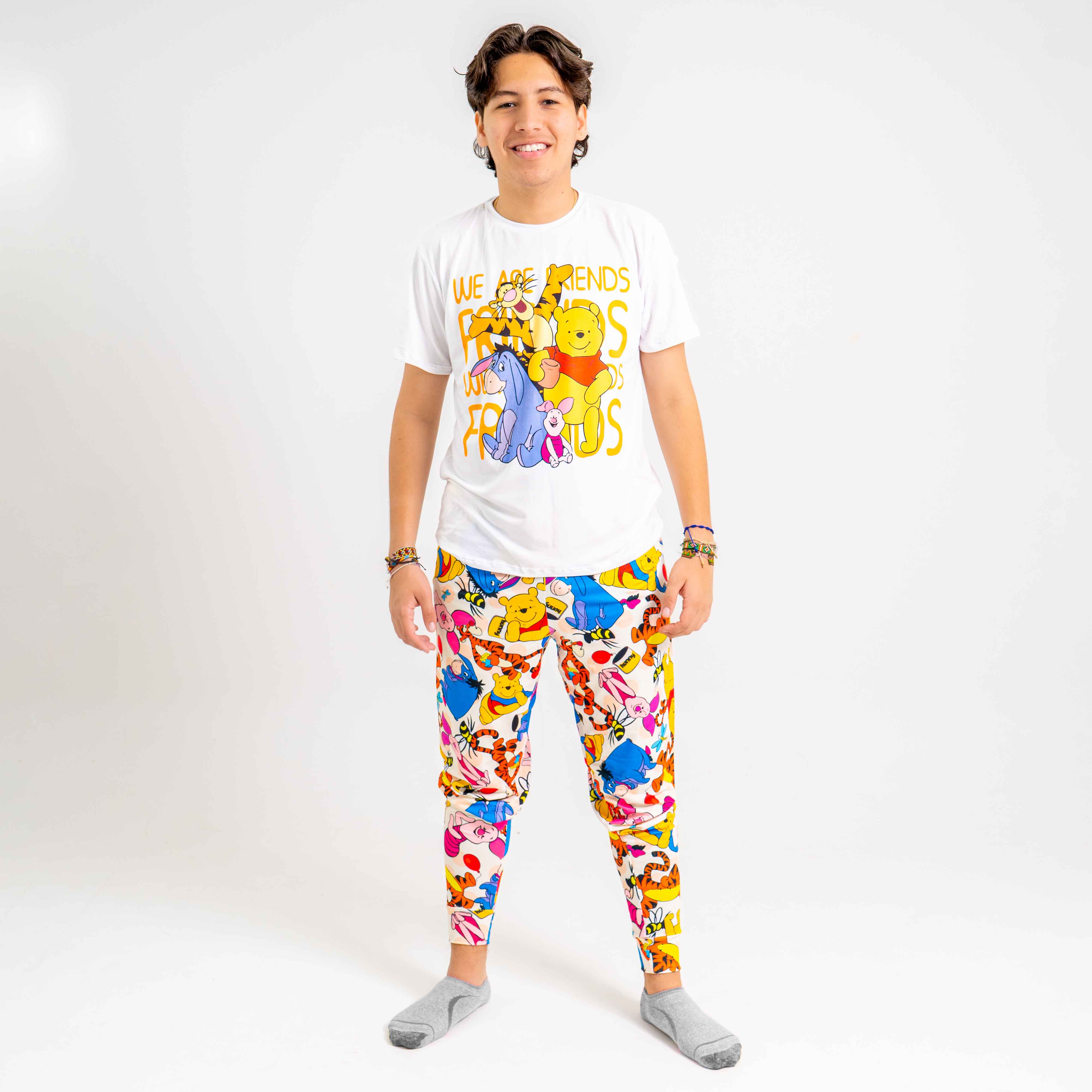 Pijamas de winnie pooh para hombre sale