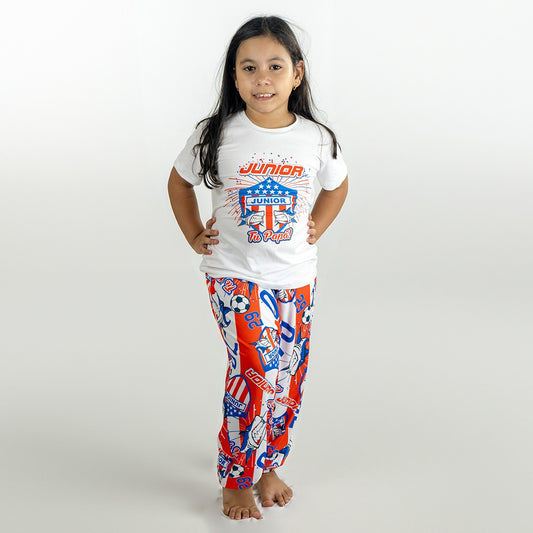 Pijama para niños"Junior" (Camiseta,Pantalón)