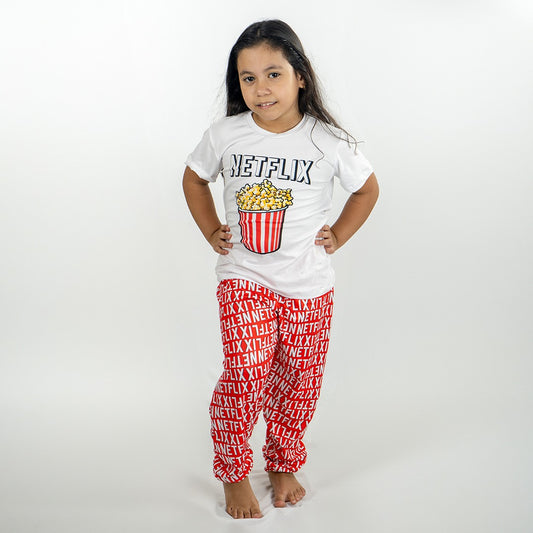 Pijama para niños"Netflix" (Camiseta,Pantalón)