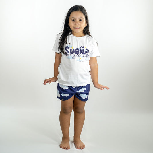 Pijama para niños"Dreams" (Camiseta,Short)