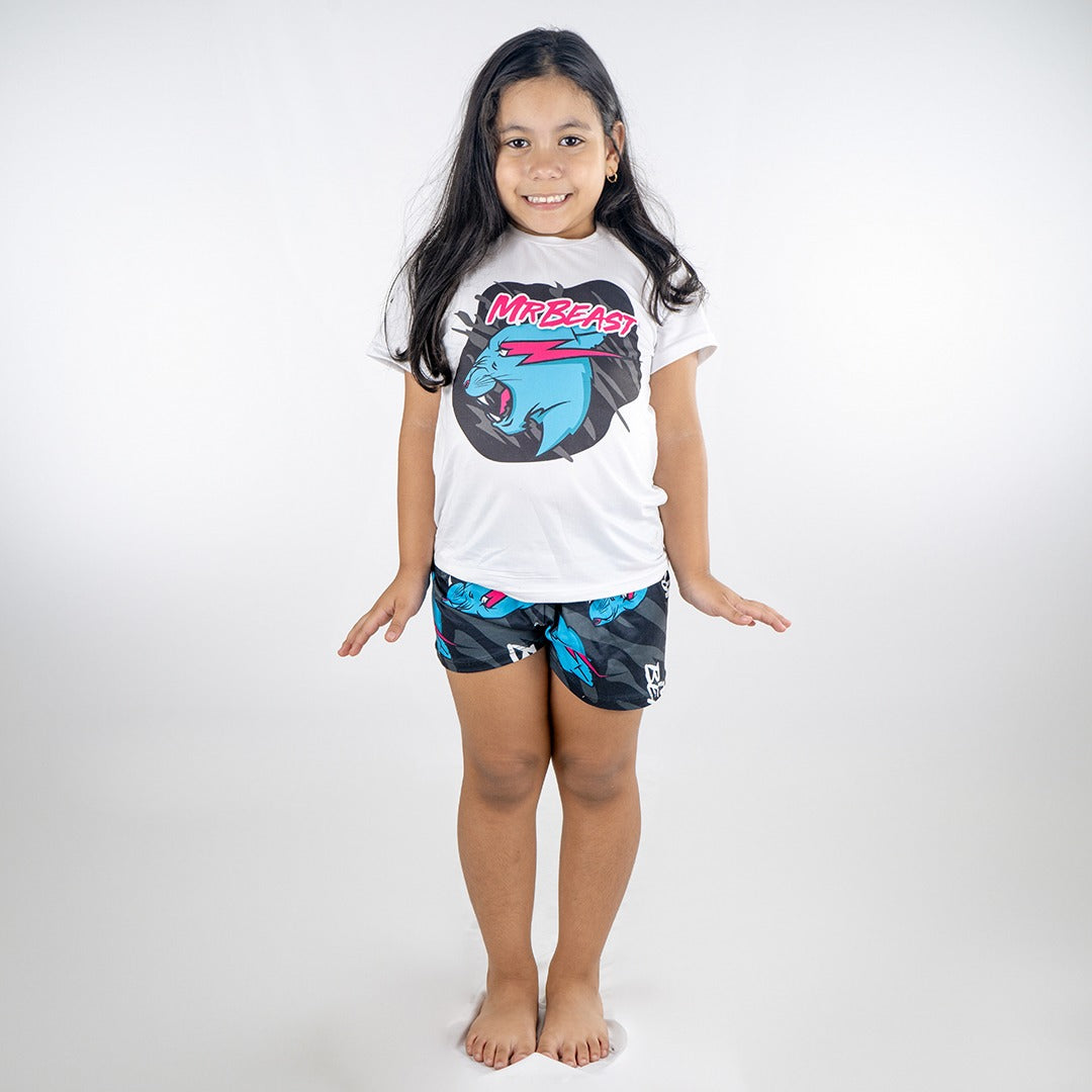 Pijama para niños"Mr. Beast" (Camiseta,Short)